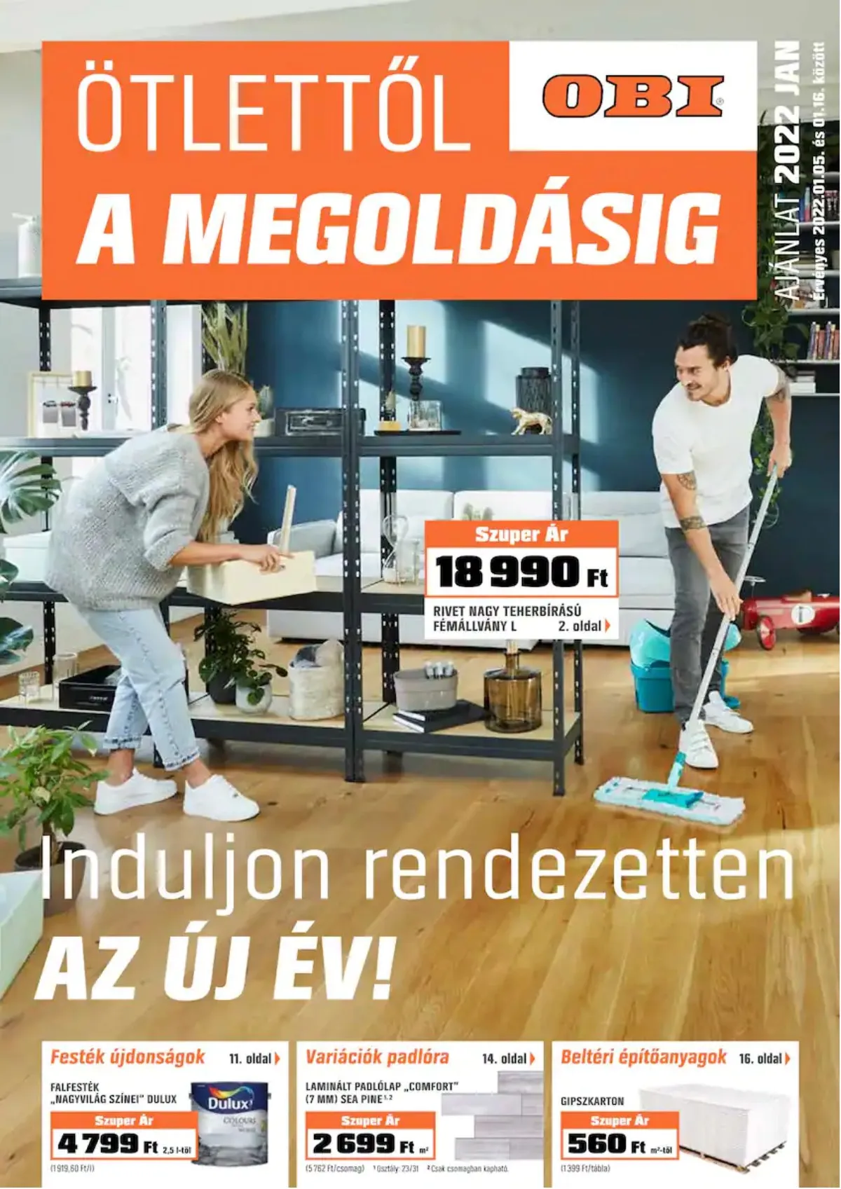 OBI akciós újság 01.05–01.05