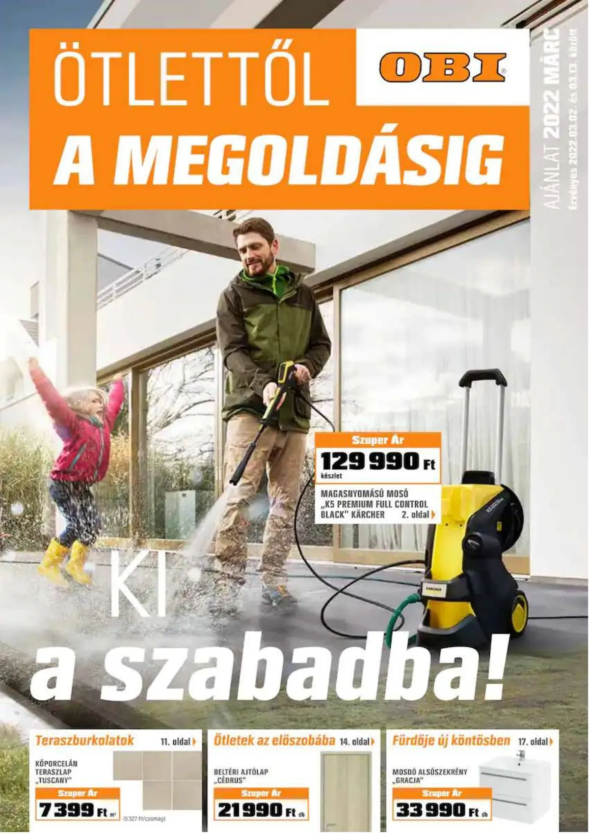 OBI akciós újság 03.02–03.13