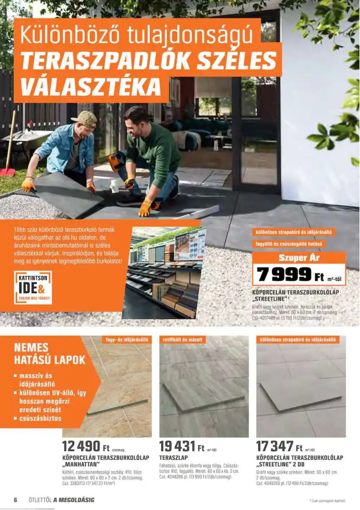 OBI akciós újság 03.23–04.03 – 6. oldal