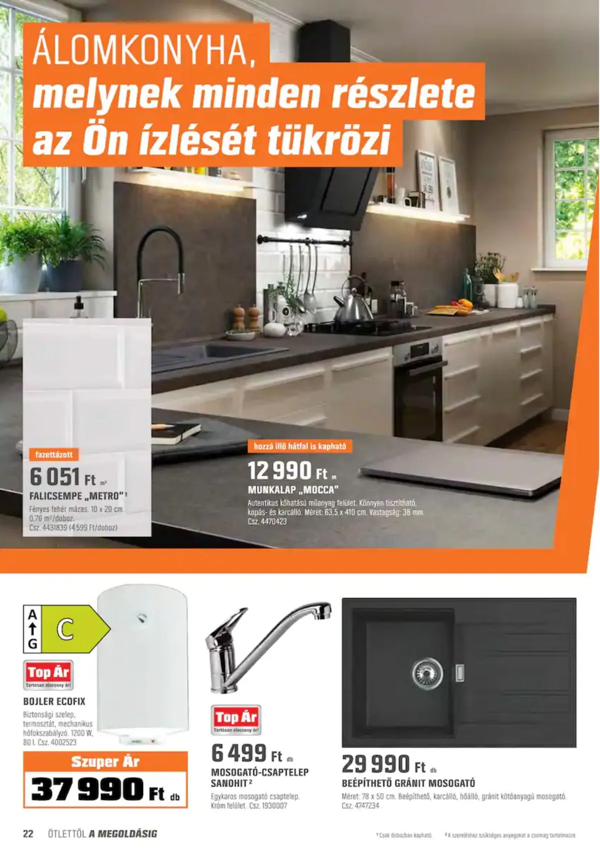 OBI akciós újság 04.06–04.17 – 22. oldal