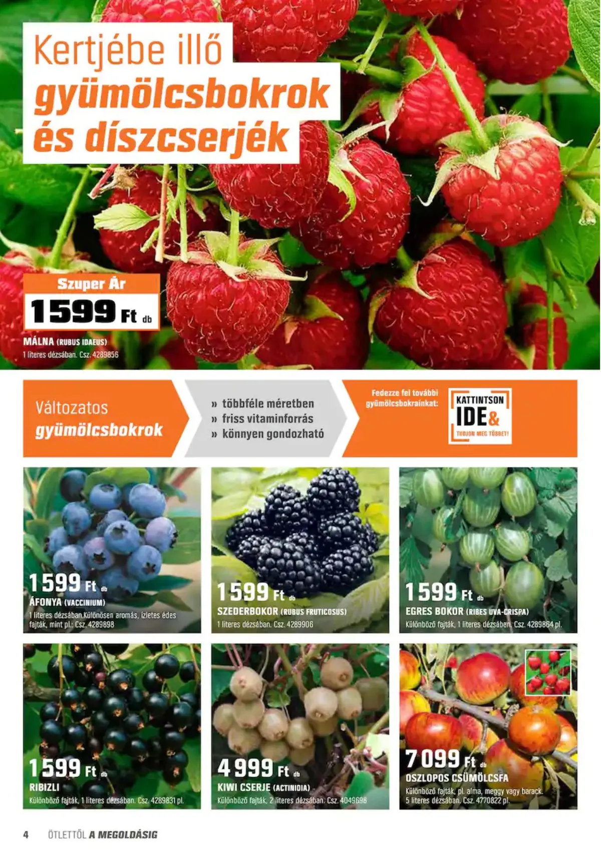 OBI akciós újság 04.06–04.17 – 4. oldal