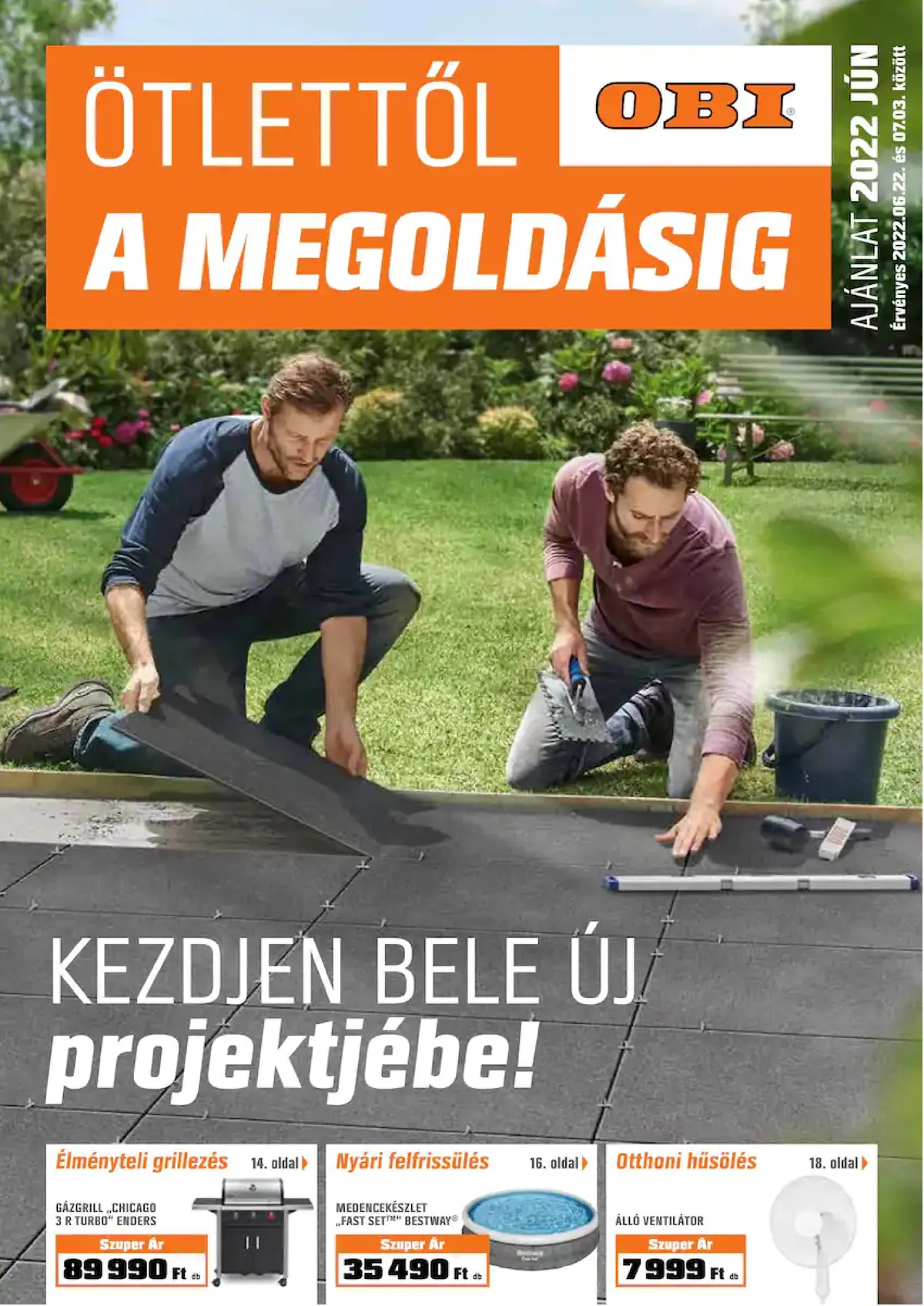 OBI akciós újság 06.22–07.03
