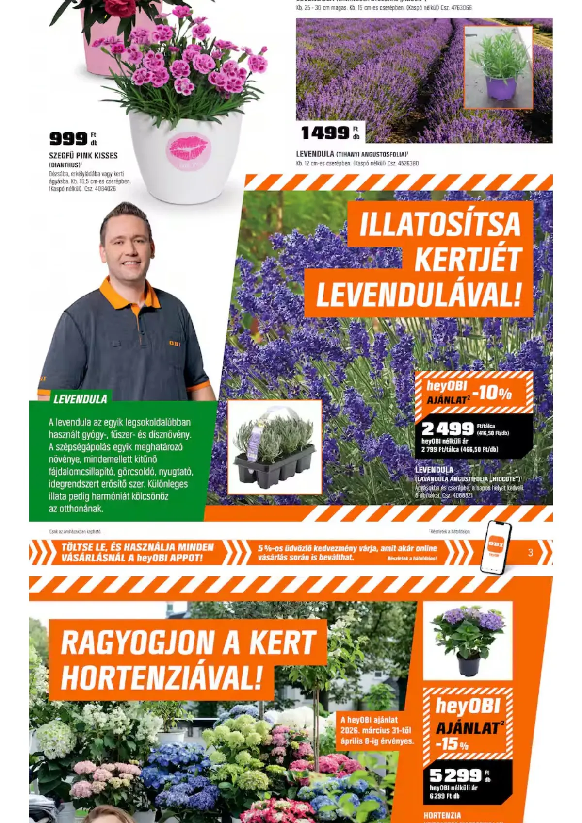 OBI akciós újság 03.31–04.26 – 3. oldal