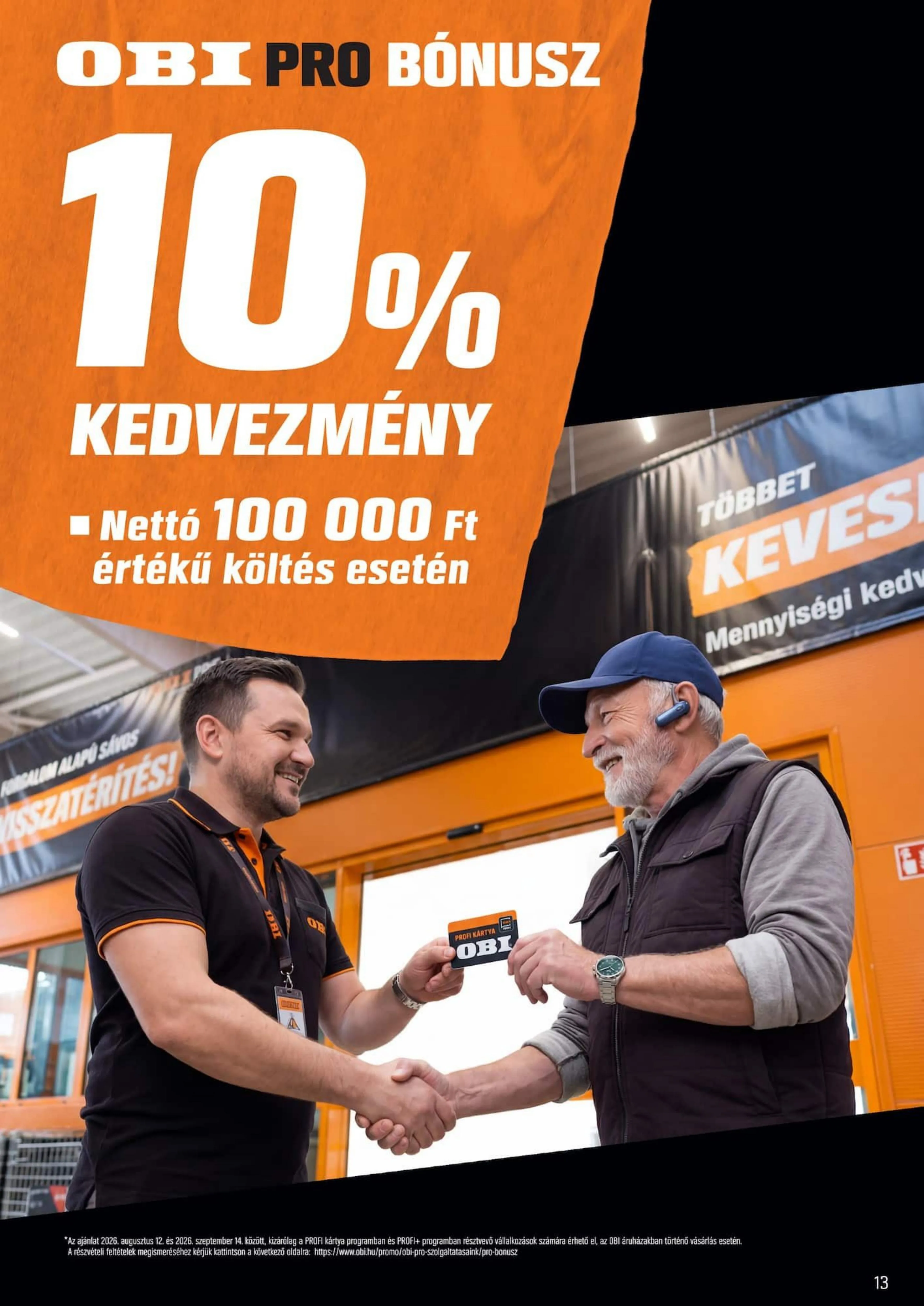 OBI akciós újság 09.01–09.27 – 13. oldal