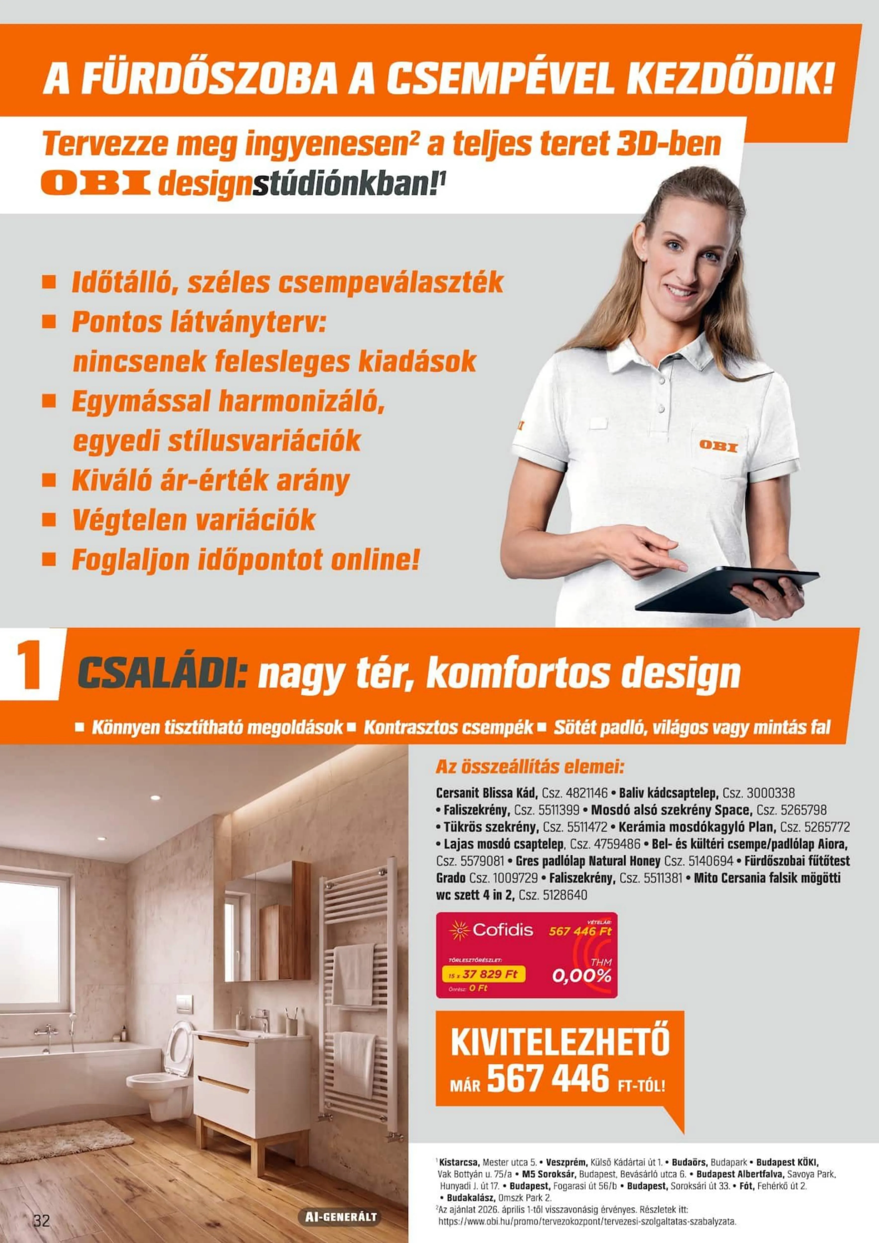 OBI akciós újság 09.01–09.27 – 32. oldal