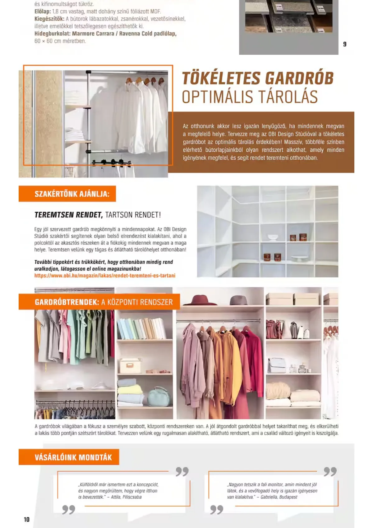 OBI akciós újság Design studio 10.01–12.31 – 9. oldal