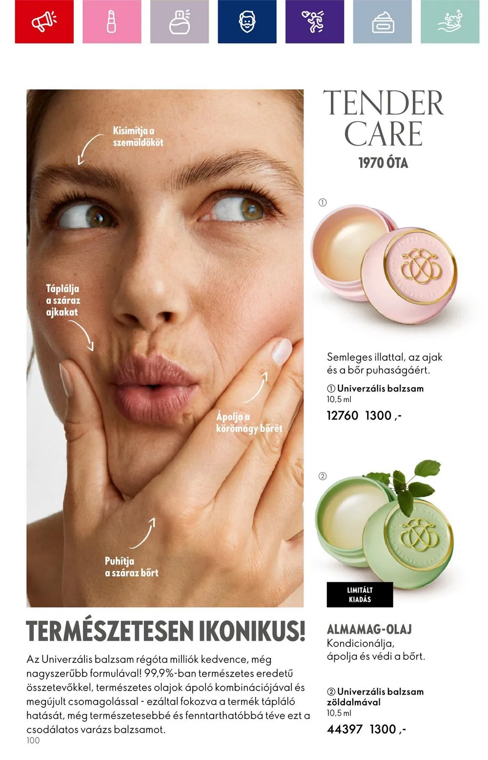 Oriflame akciós újság 08.30–09.19 – 100. oldal