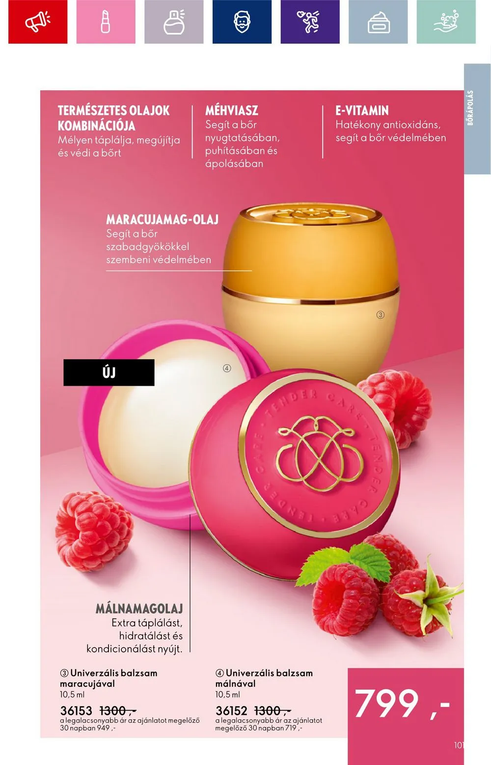 Oriflame akciós újság 08.30–09.19 – 101. oldal