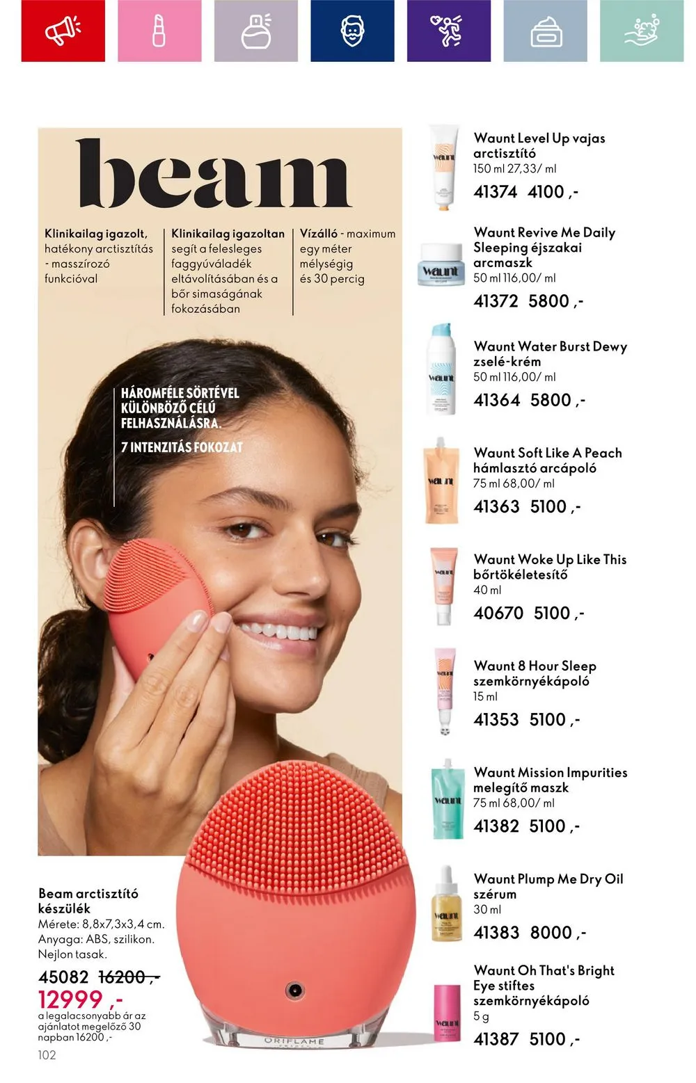 Oriflame akciós újság 08.30–09.19 – 102. oldal