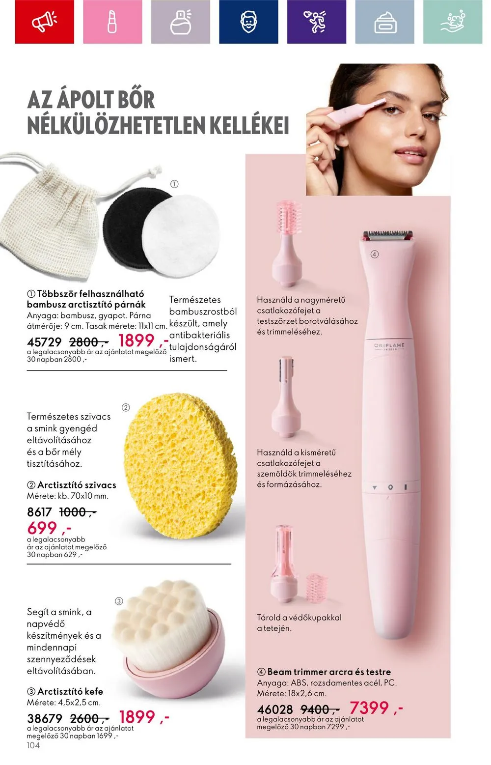 Oriflame akciós újság 08.30–09.19 – 104. oldal