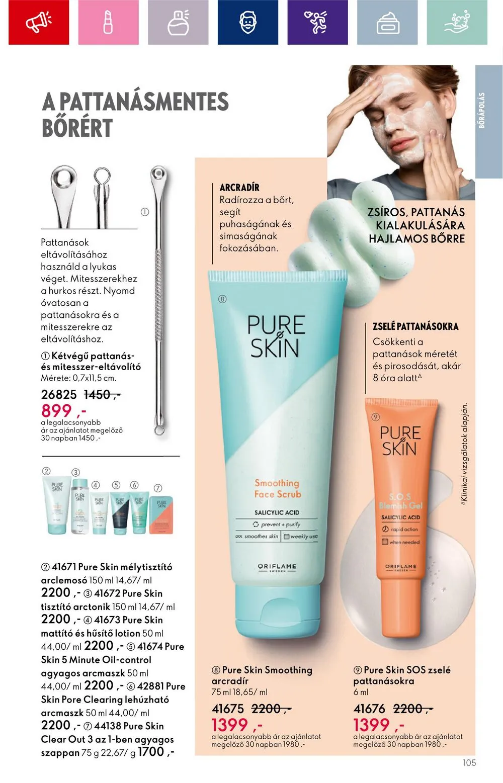 Oriflame akciós újság 08.30–09.19 – 105. oldal