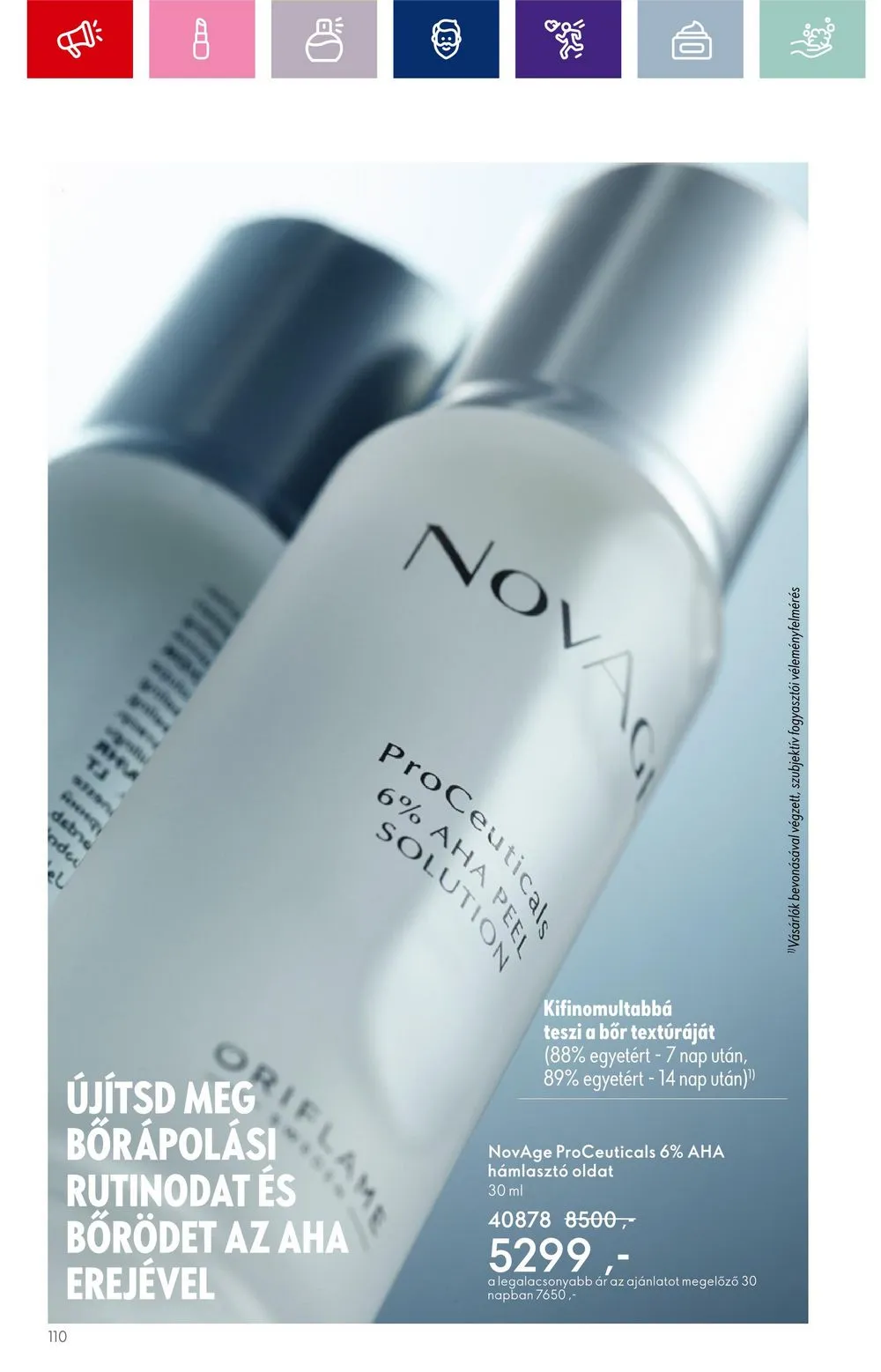 Oriflame akciós újság 08.30–09.19 – 110. oldal