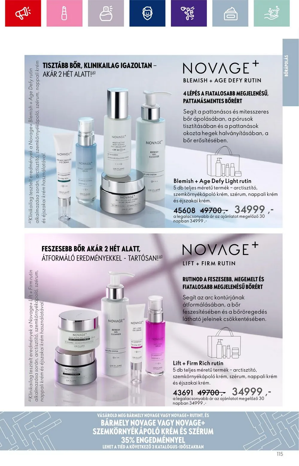 Oriflame akciós újság 08.30–09.19 – 115. oldal