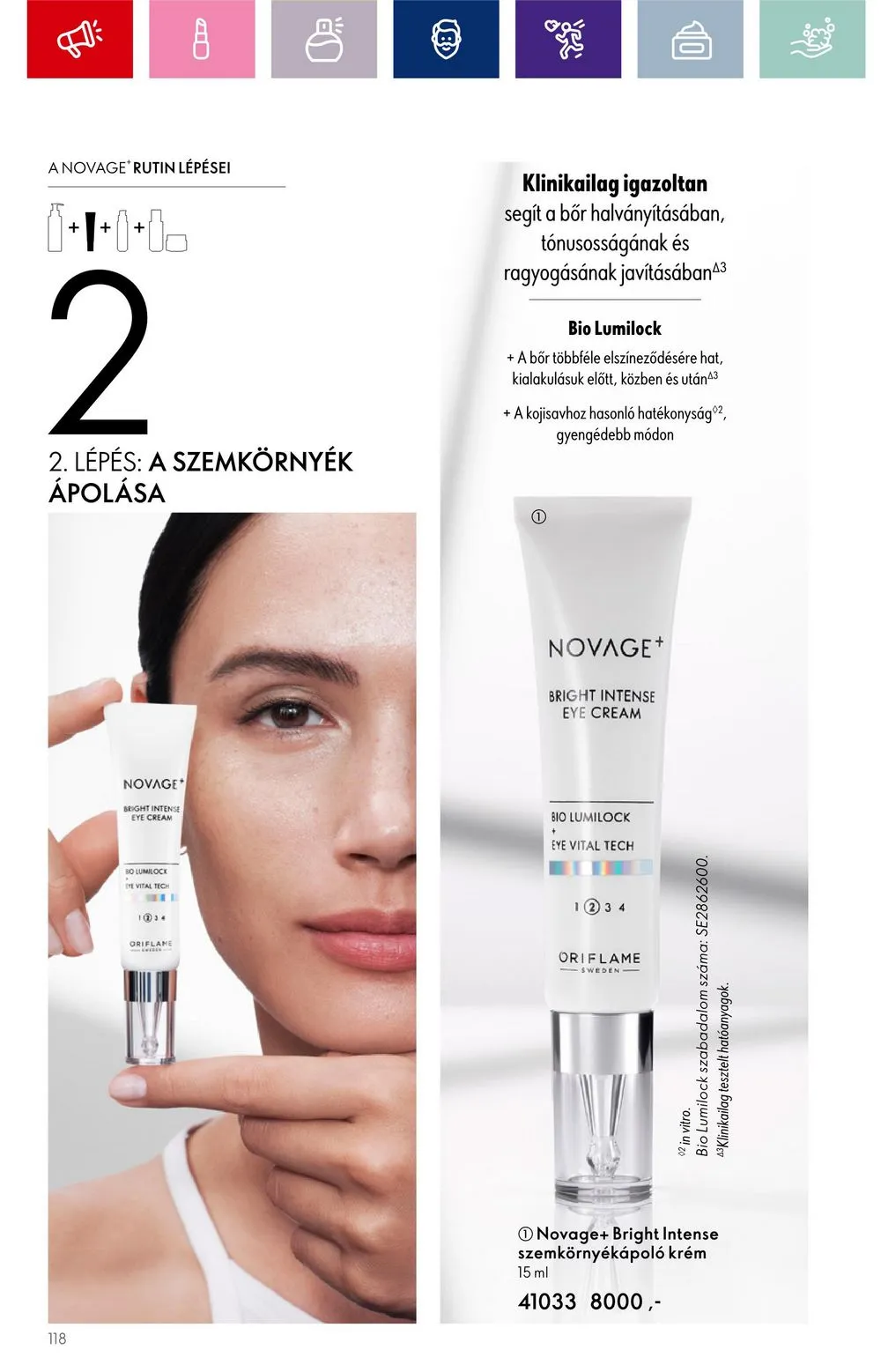 Oriflame akciós újság 08.30–09.19 – 118. oldal