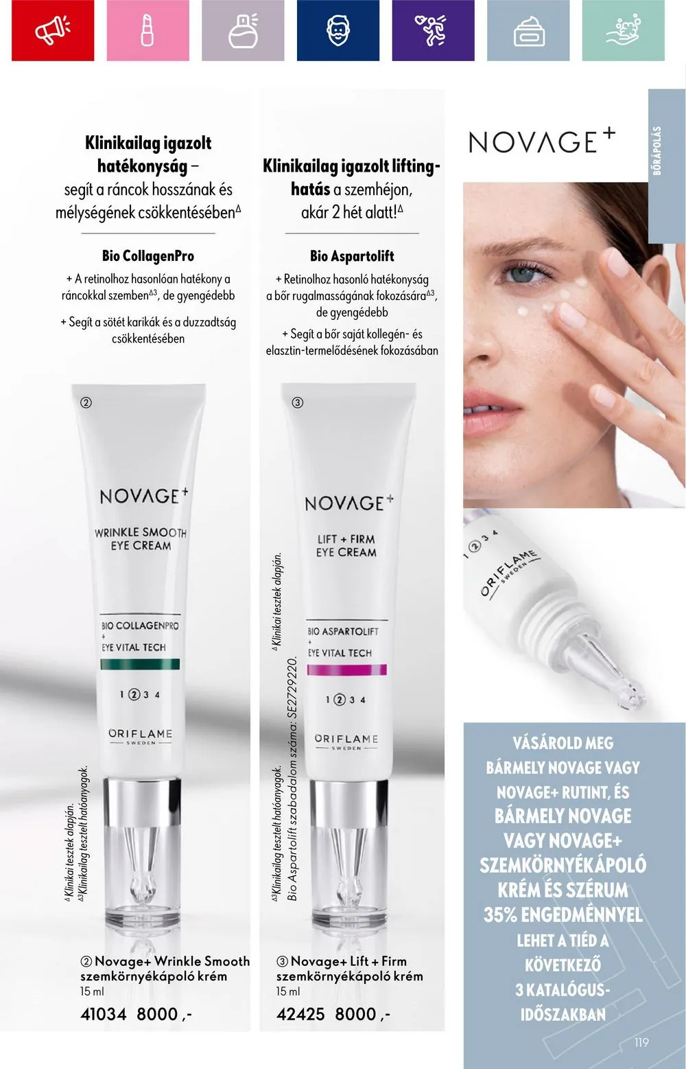 Oriflame akciós újság 08.30–09.19 – 119. oldal