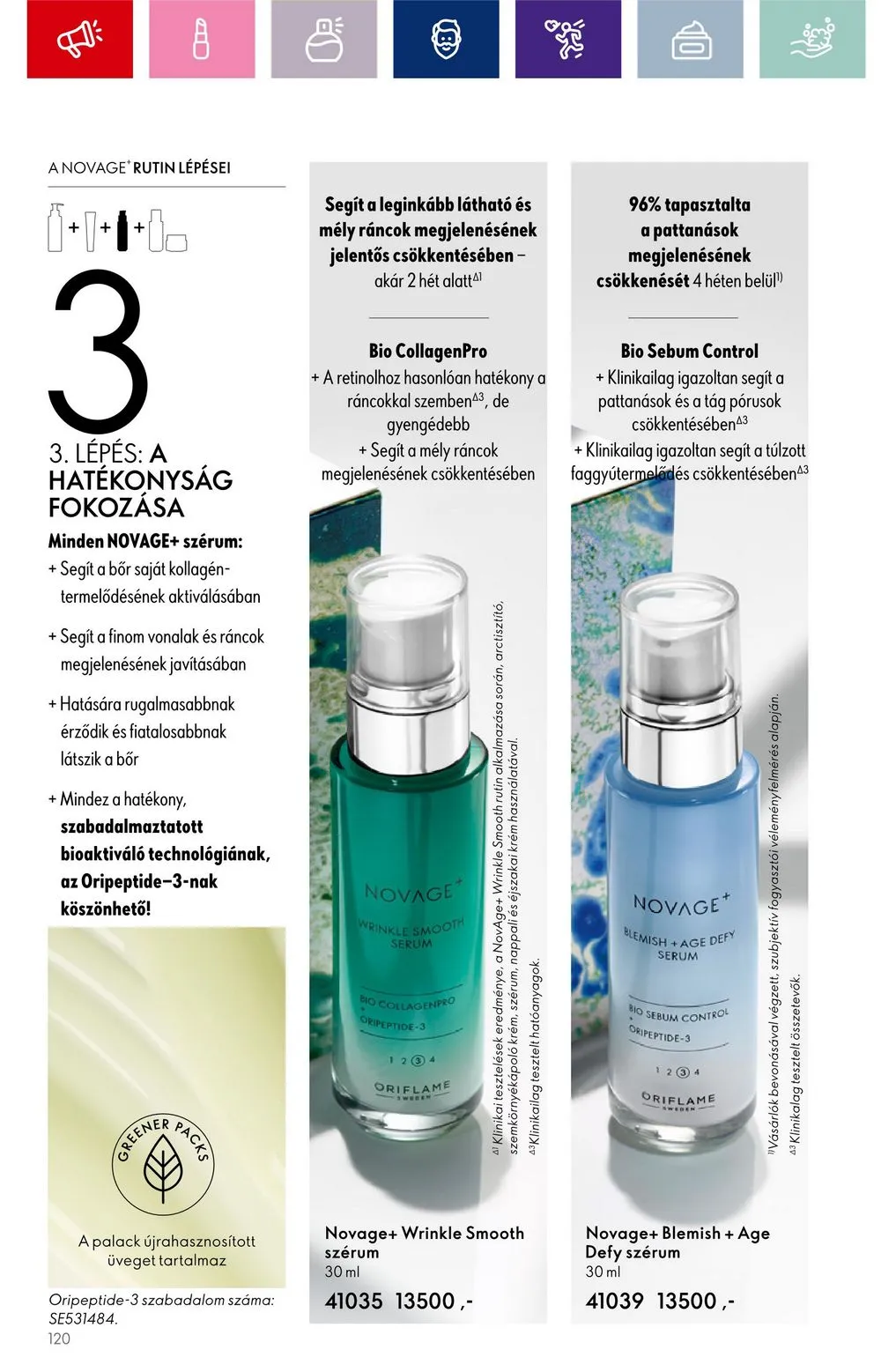 Oriflame akciós újság 08.30–09.19 – 120. oldal