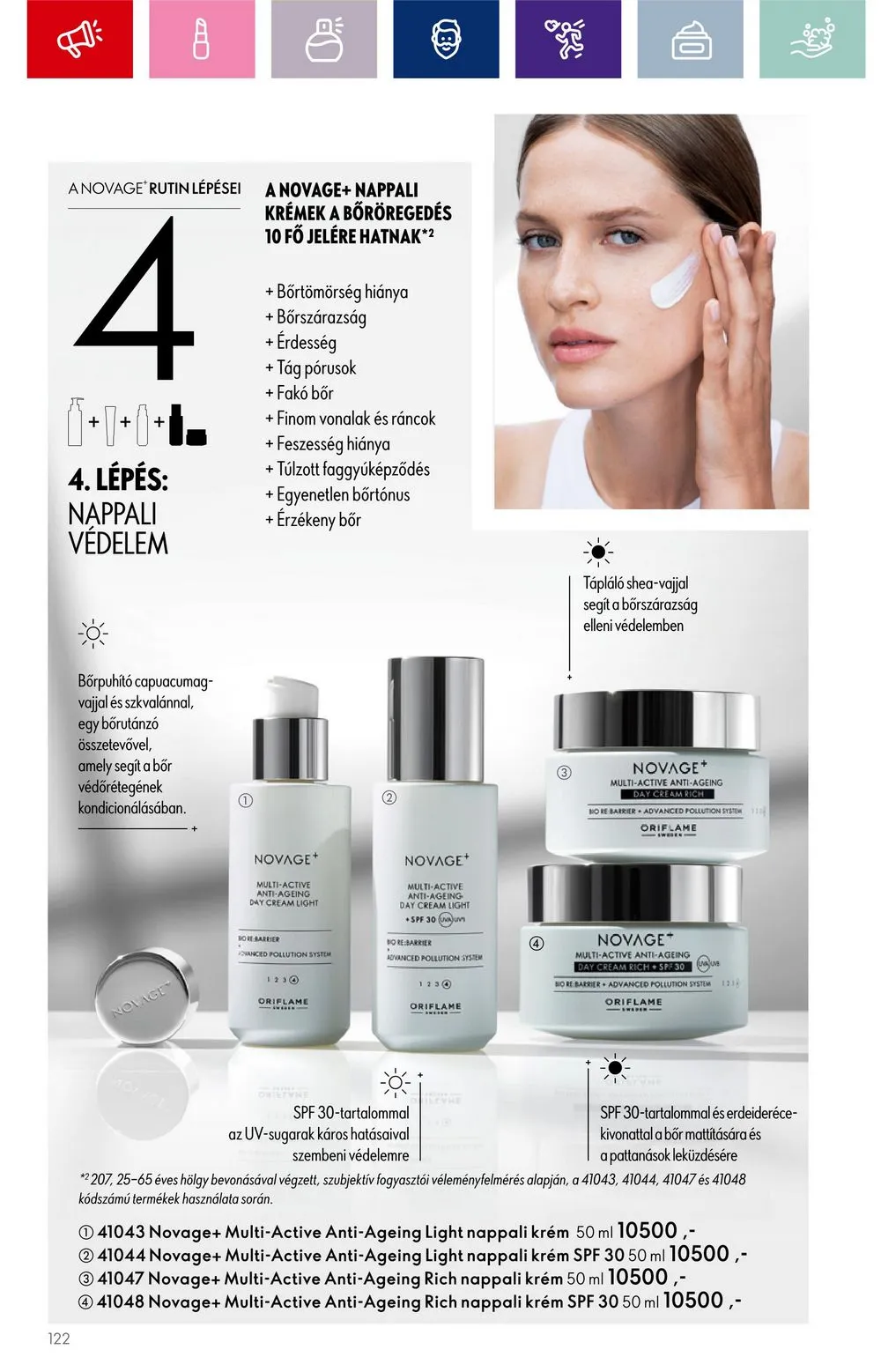 Oriflame akciós újság 08.30–09.19 – 122. oldal