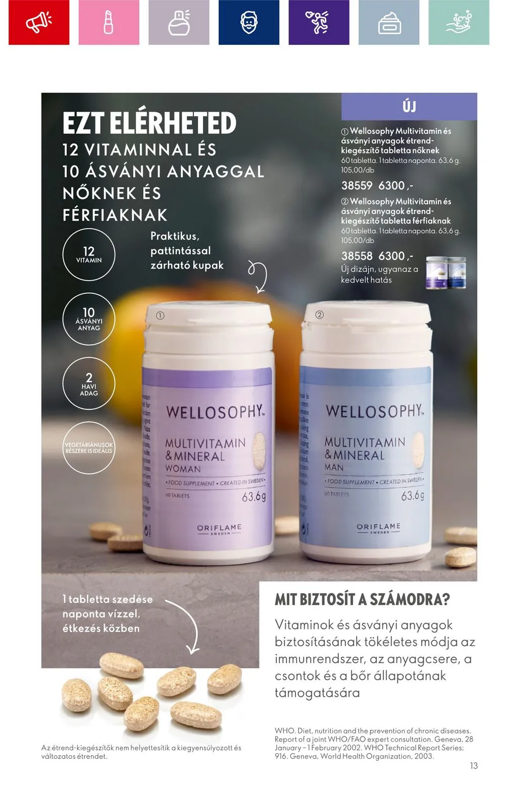Oriflame akciós újság 08.30–09.19 – 13. oldal