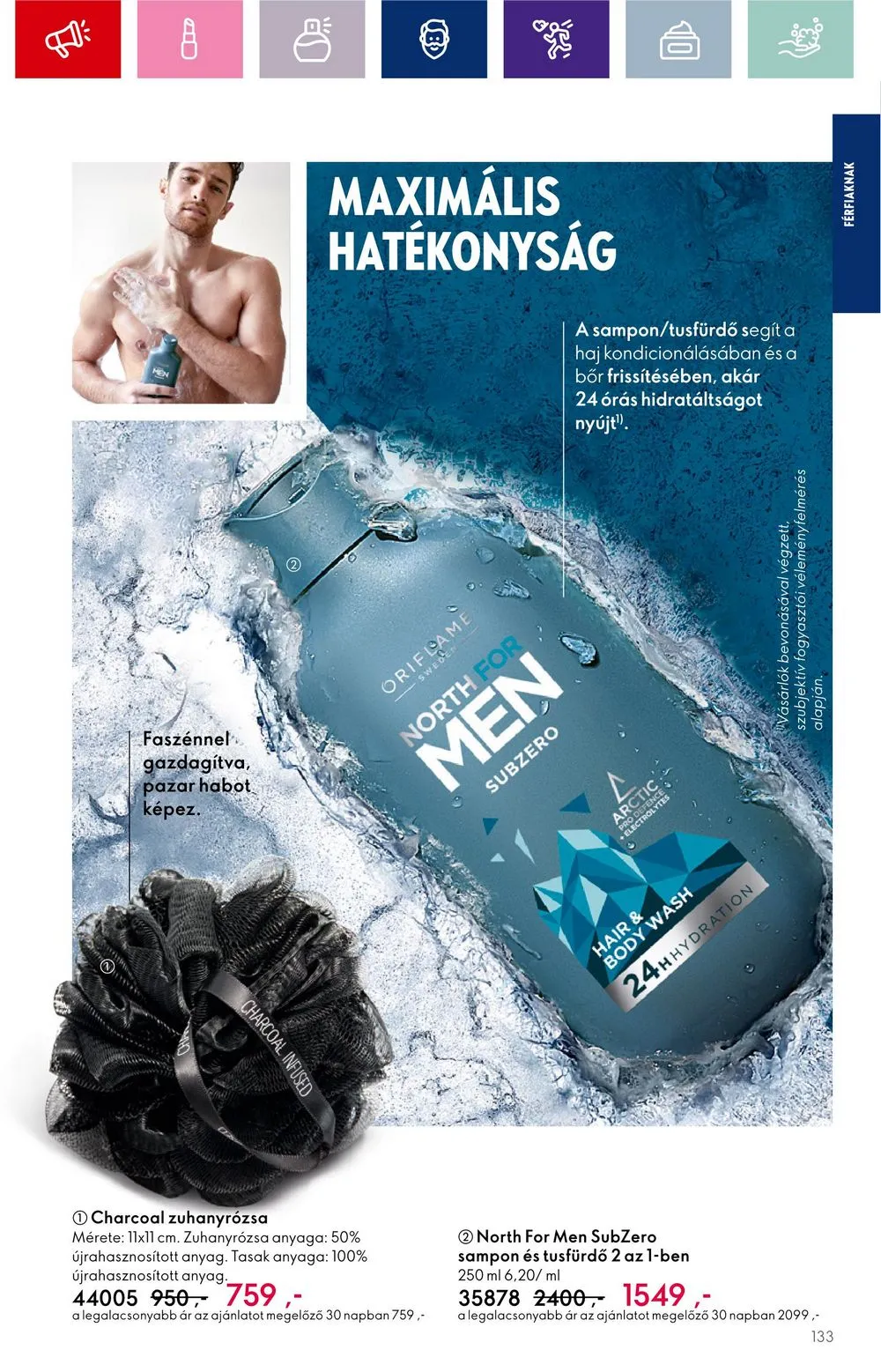 Oriflame akciós újság 08.30–09.19 – 133. oldal