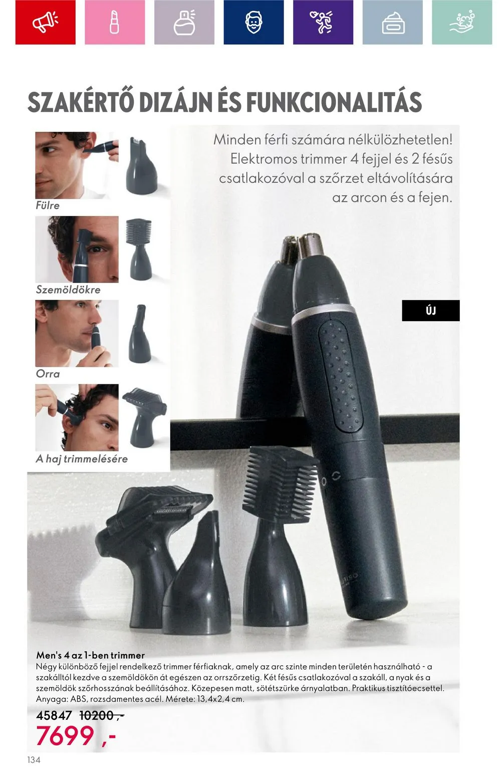 Oriflame akciós újság 08.30–09.19 – 134. oldal