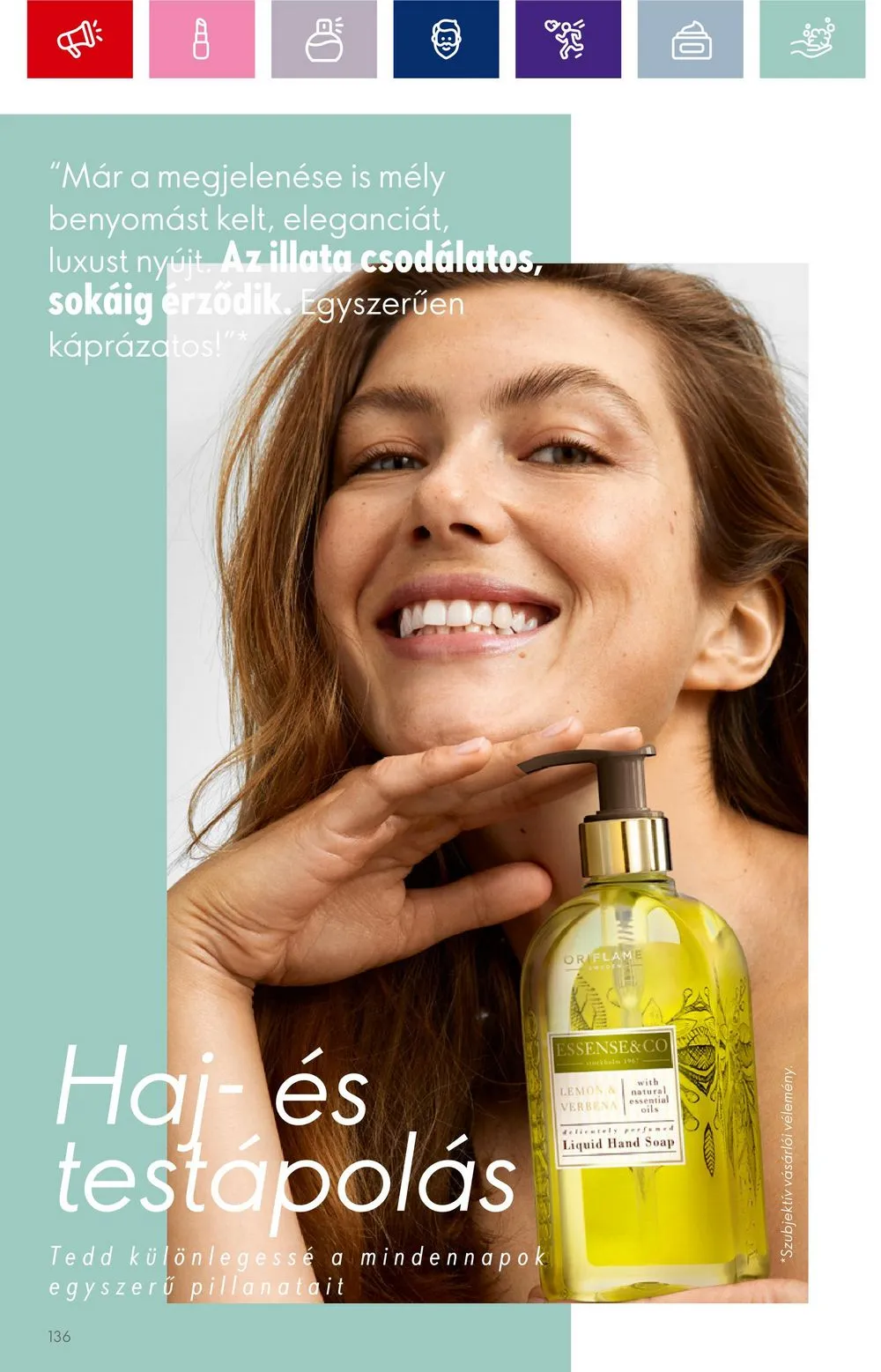 Oriflame akciós újság 08.30–09.19 – 136. oldal