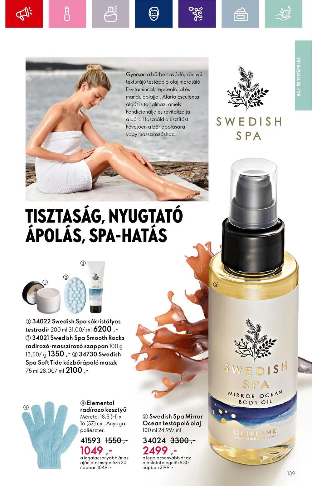 Oriflame akciós újság 08.30–09.19 – 139. oldal