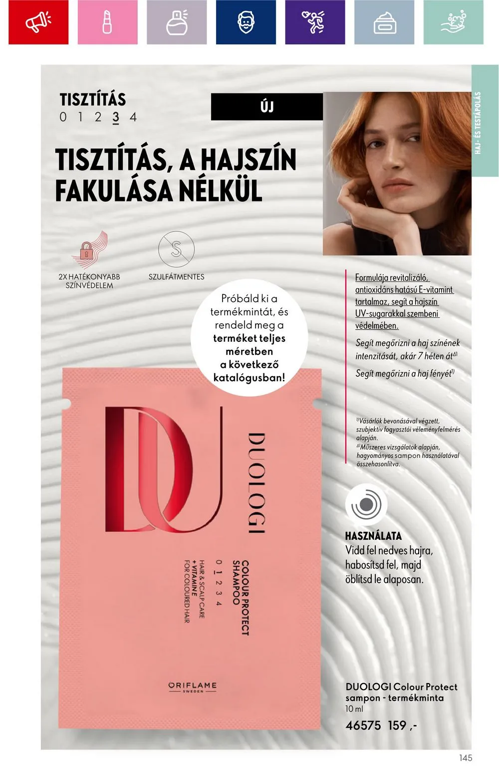 Oriflame akciós újság 08.30–09.19 – 145. oldal