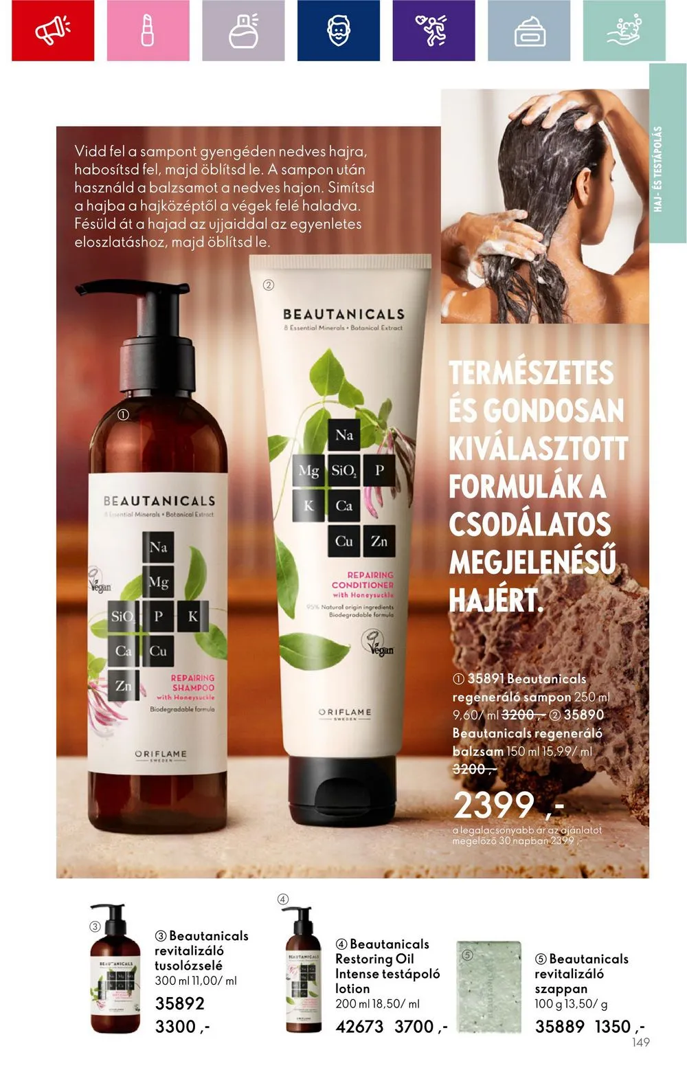 Oriflame akciós újság 08.30–09.19 – 149. oldal