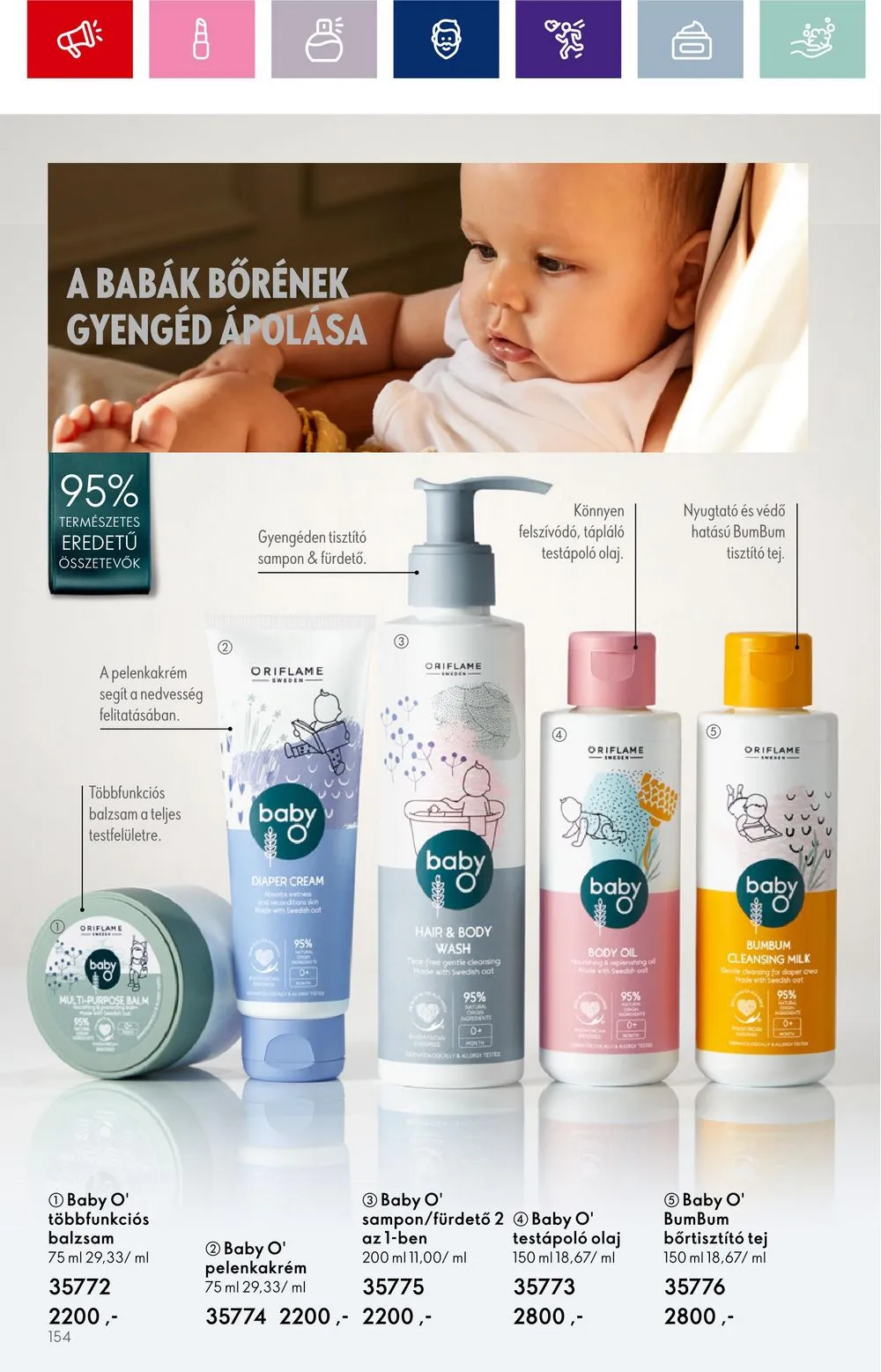 Oriflame akciós újság 08.30–09.19 – 154. oldal