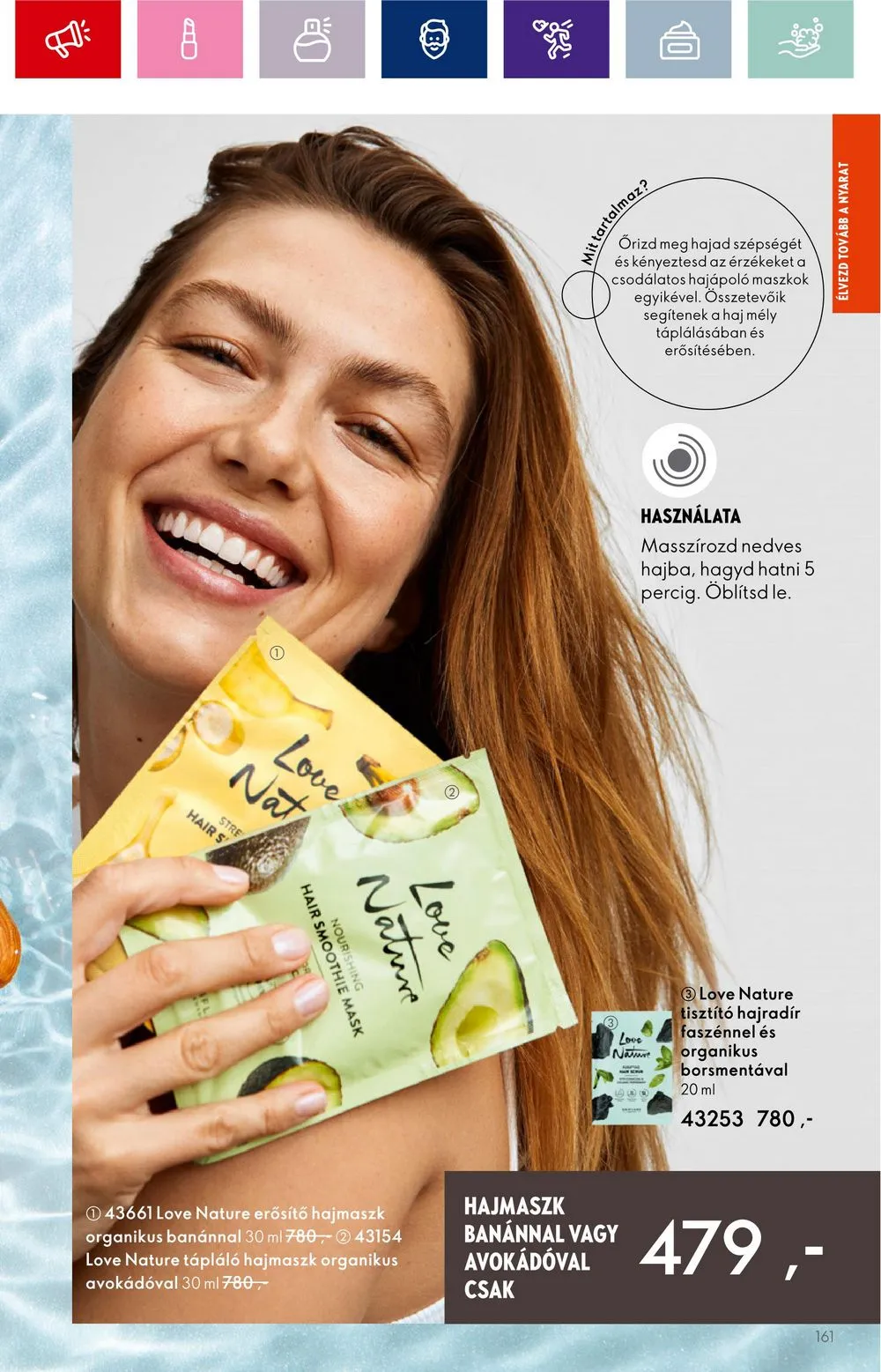 Oriflame akciós újság 08.30–09.19 – 161. oldal