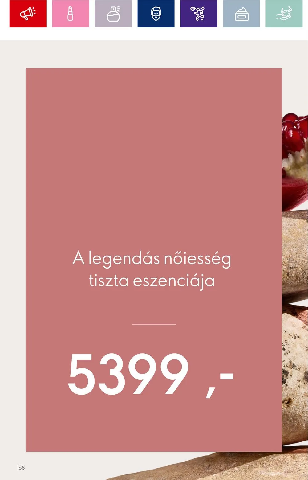 Oriflame akciós újság 08.30–09.19 – 168. oldal