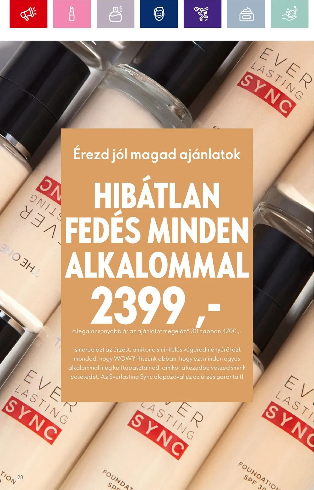 Oriflame akciós újság 08.30–09.19 – 28. oldal