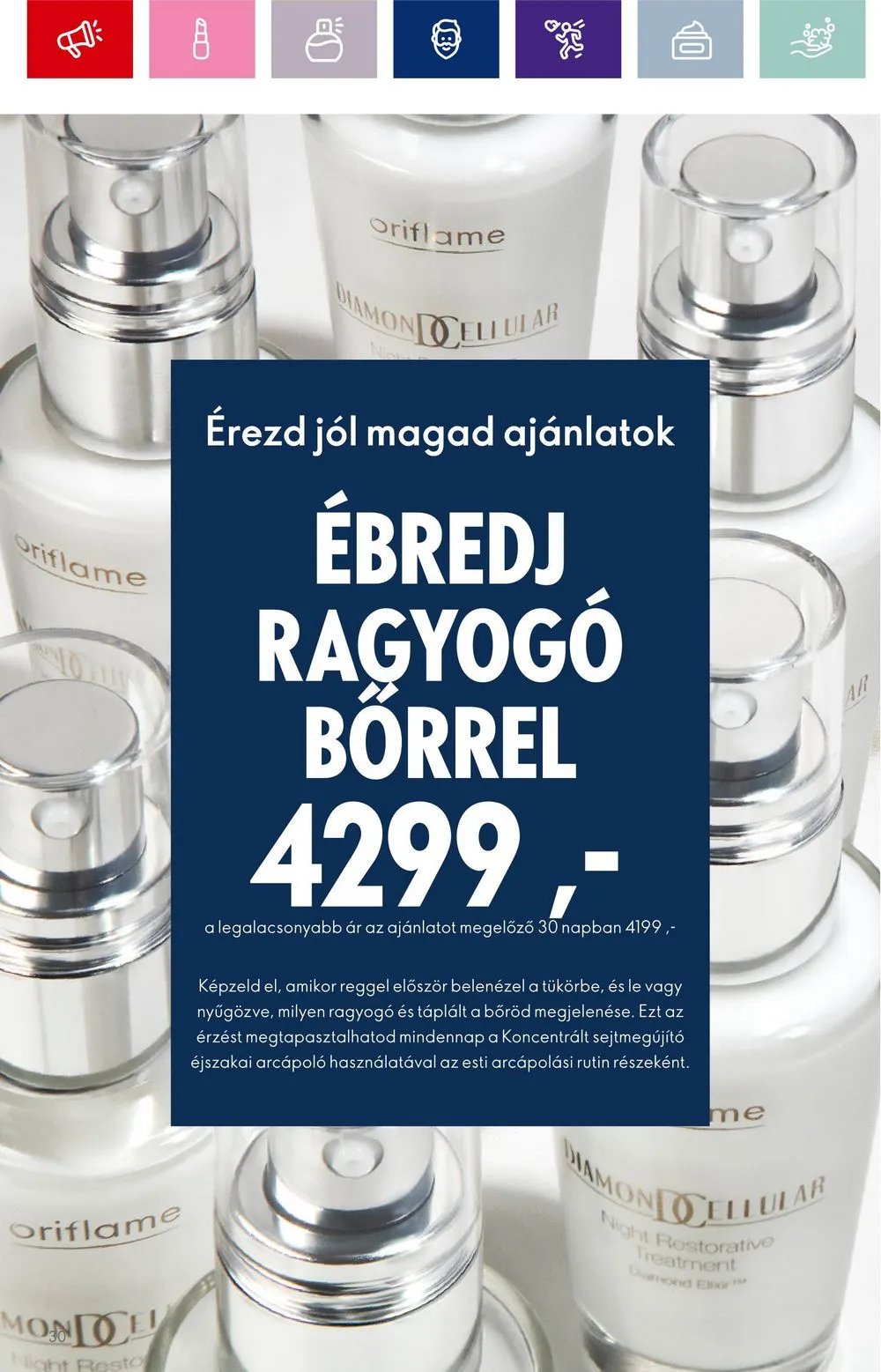 Oriflame akciós újság 08.30–09.19 – 30. oldal
