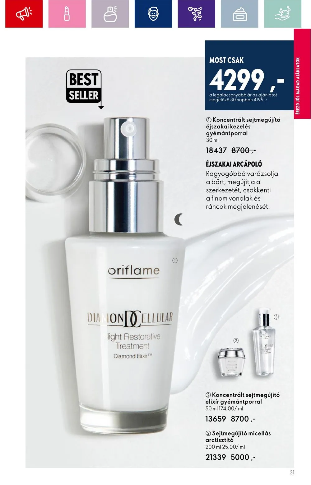 Oriflame akciós újság 08.30–09.19 – 31. oldal