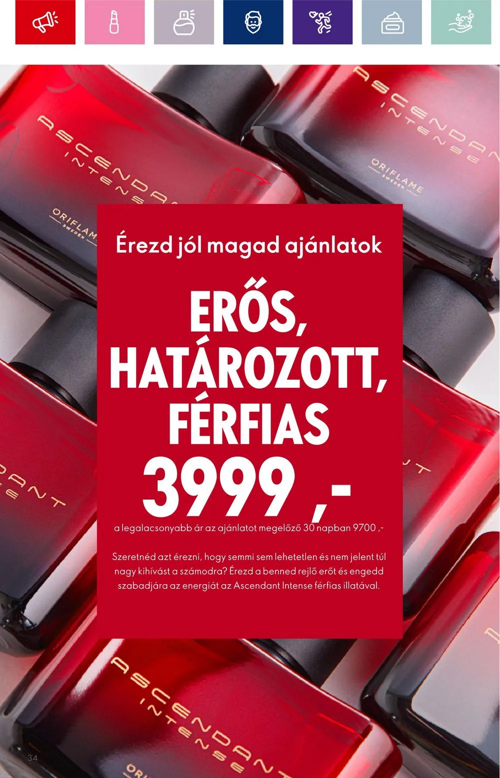 Oriflame akciós újság 08.30–09.19 – 34. oldal