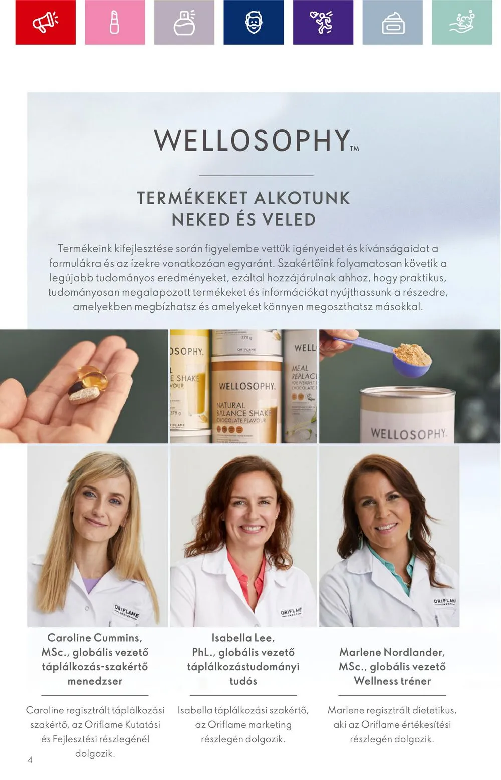 Oriflame akciós újság 08.30–09.19 – 4. oldal