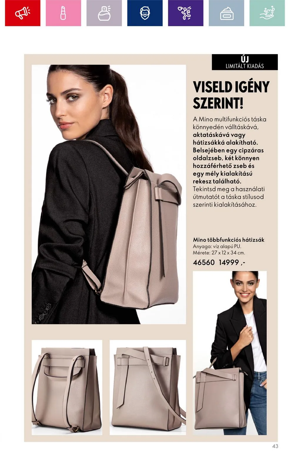 Oriflame akciós újság 08.30–09.19 – 43. oldal
