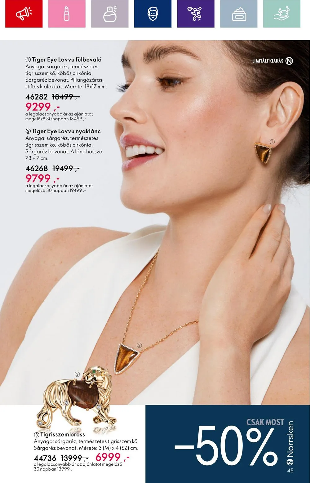 Oriflame akciós újság 08.30–09.19 – 45. oldal