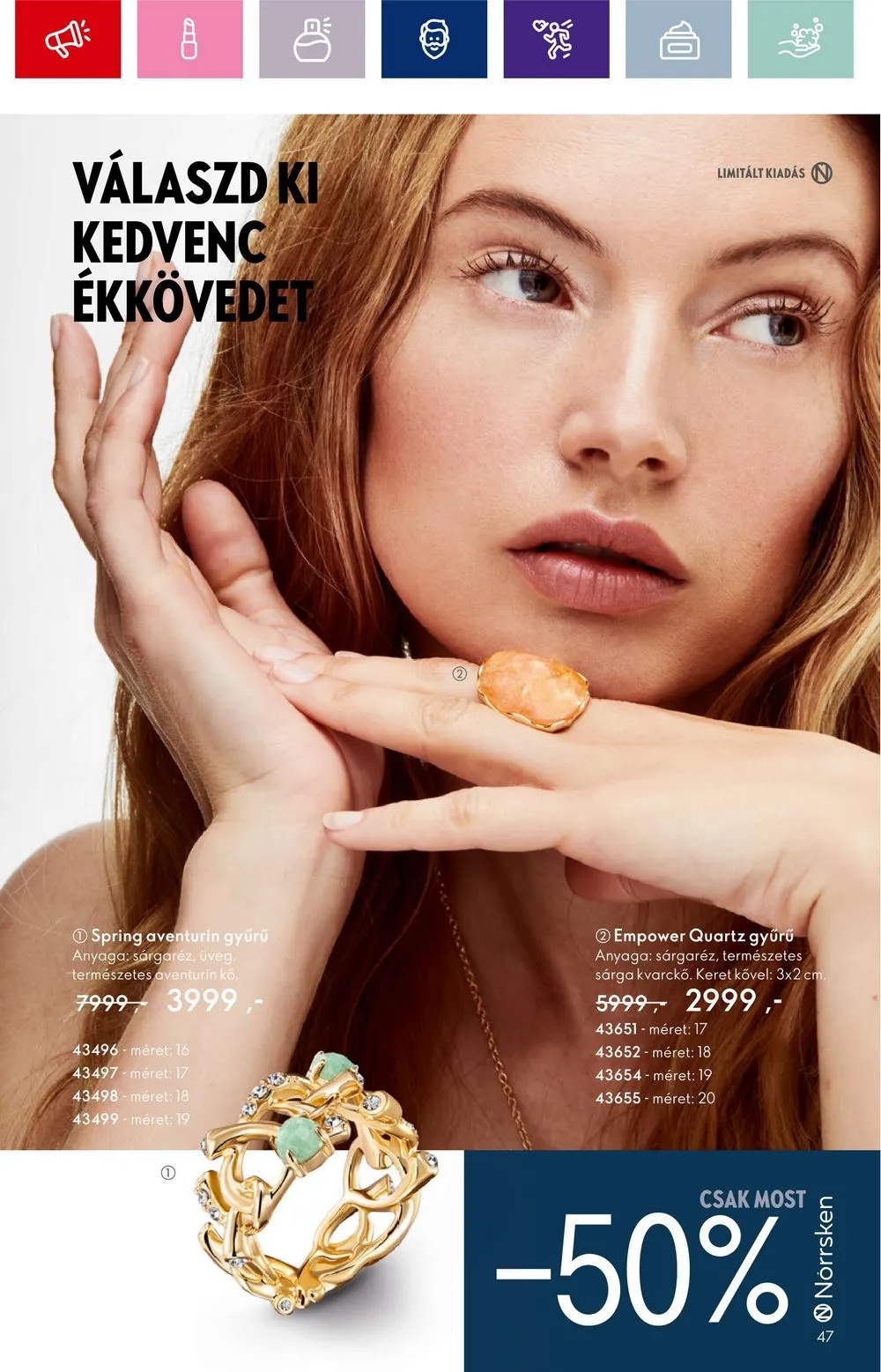 Oriflame akciós újság 08.30–09.19 – 47. oldal