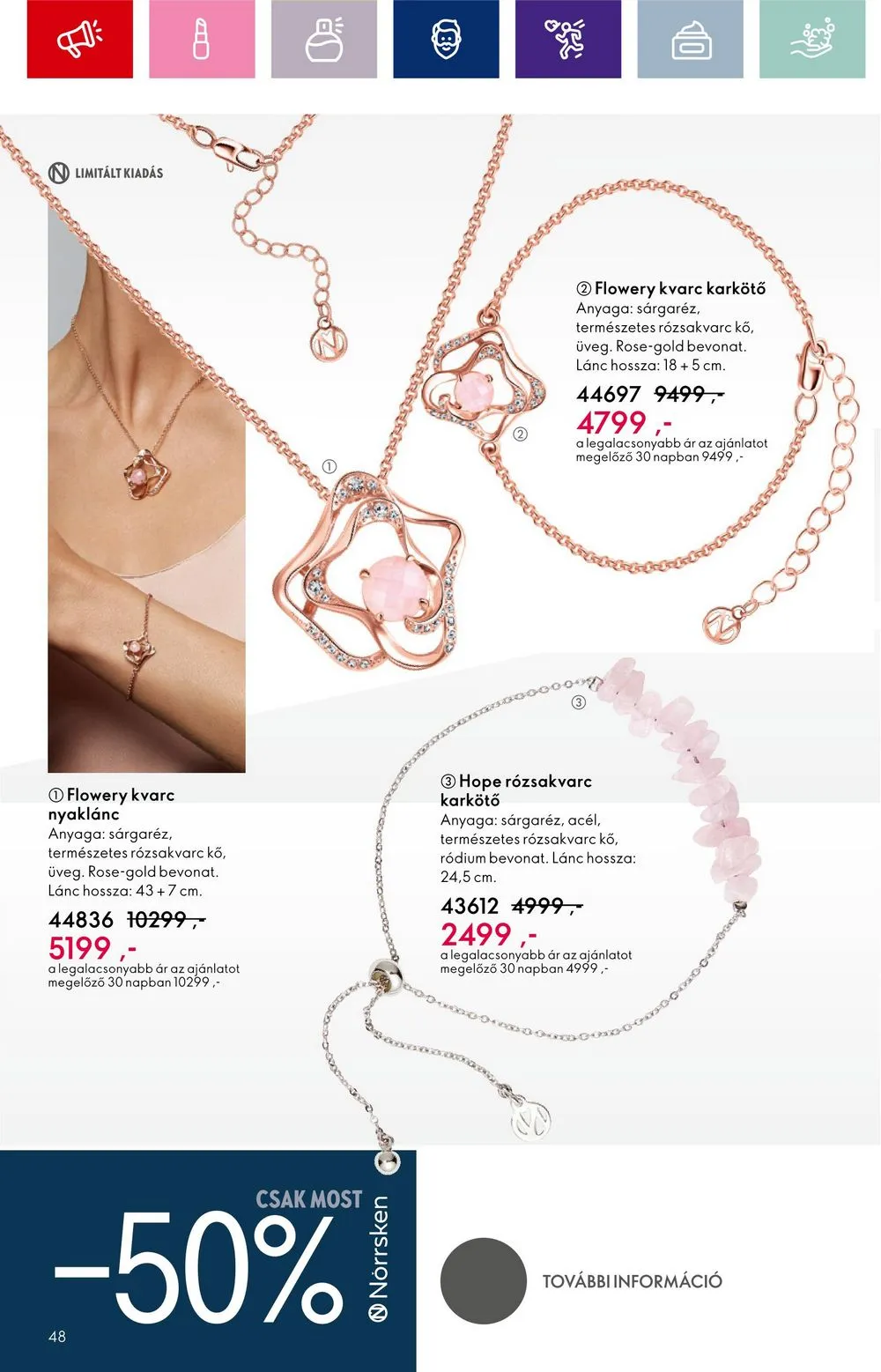 Oriflame akciós újság 08.30–09.19 – 48. oldal