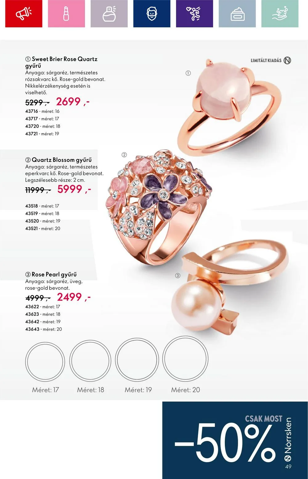 Oriflame akciós újság 08.30–09.19 – 49. oldal