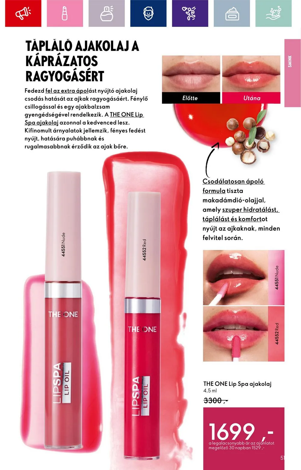 Oriflame akciós újság 08.30–09.19 – 51. oldal