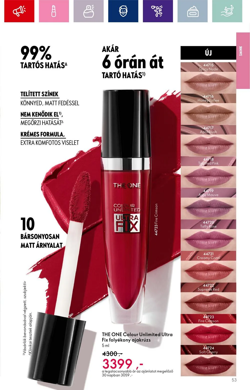 Oriflame akciós újság 08.30–09.19 – 53. oldal