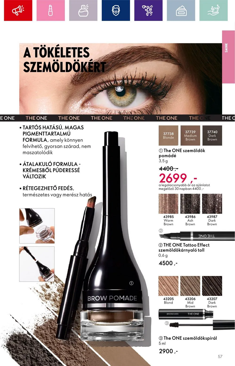 Oriflame akciós újság 08.30–09.19 – 57. oldal