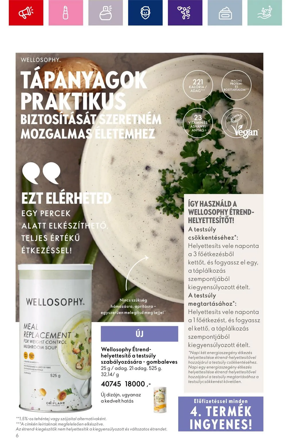 Oriflame akciós újság 08.30–09.19 – 6. oldal