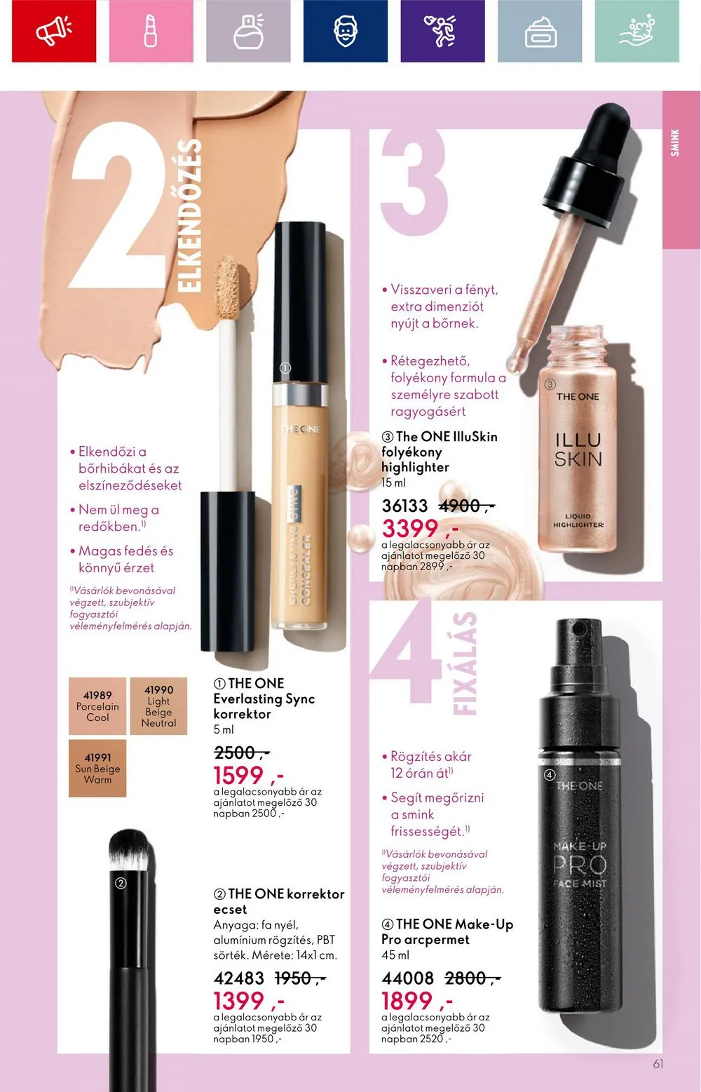 Oriflame akciós újság 08.30–09.19 – 61. oldal