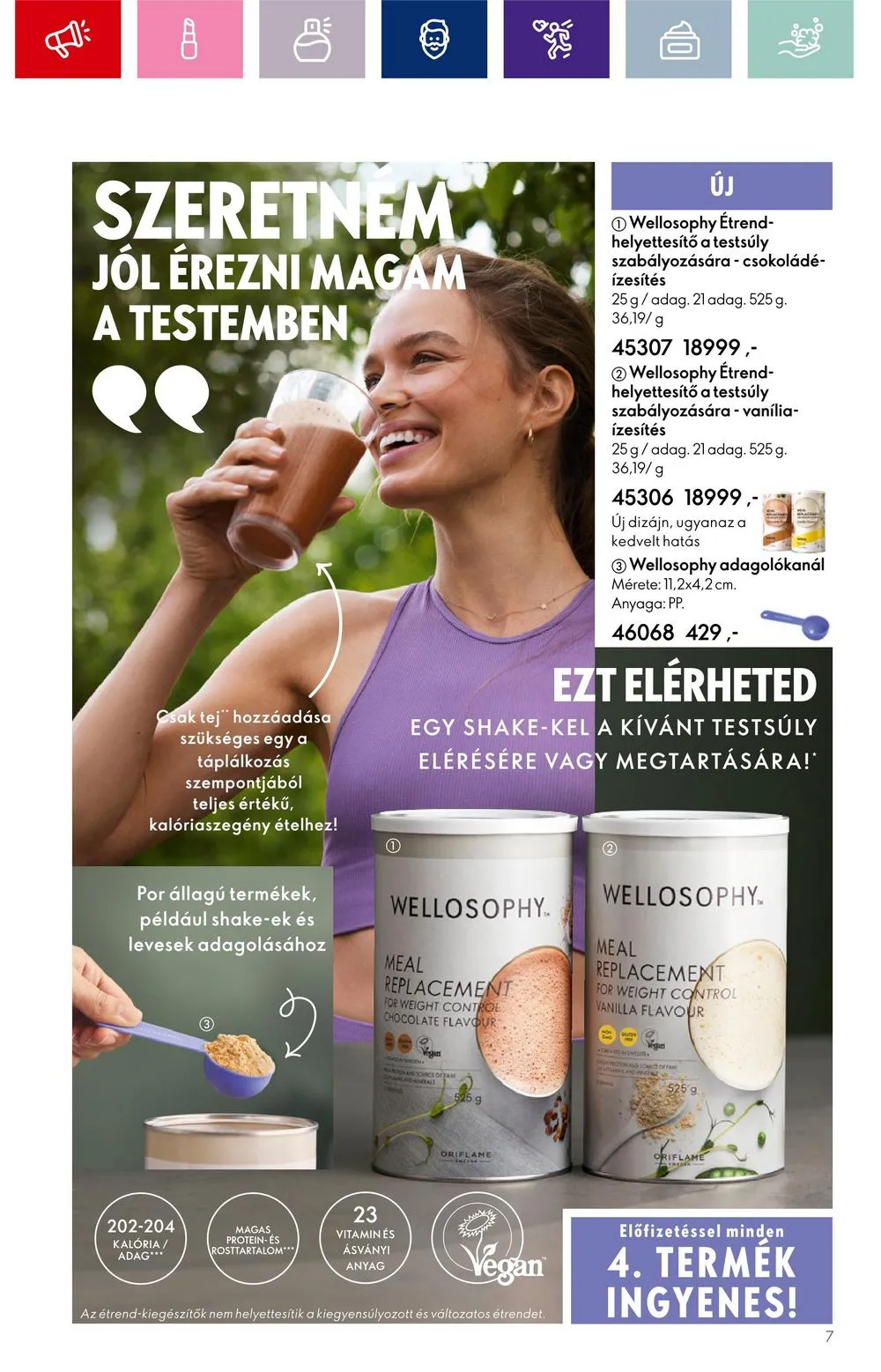 Oriflame akciós újság 08.30–09.19 – 7. oldal
