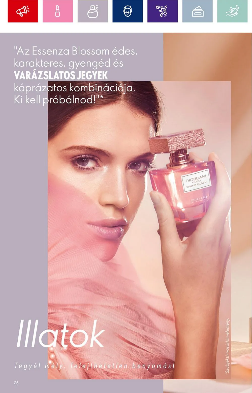 Oriflame akciós újság 08.30–09.19 – 76. oldal