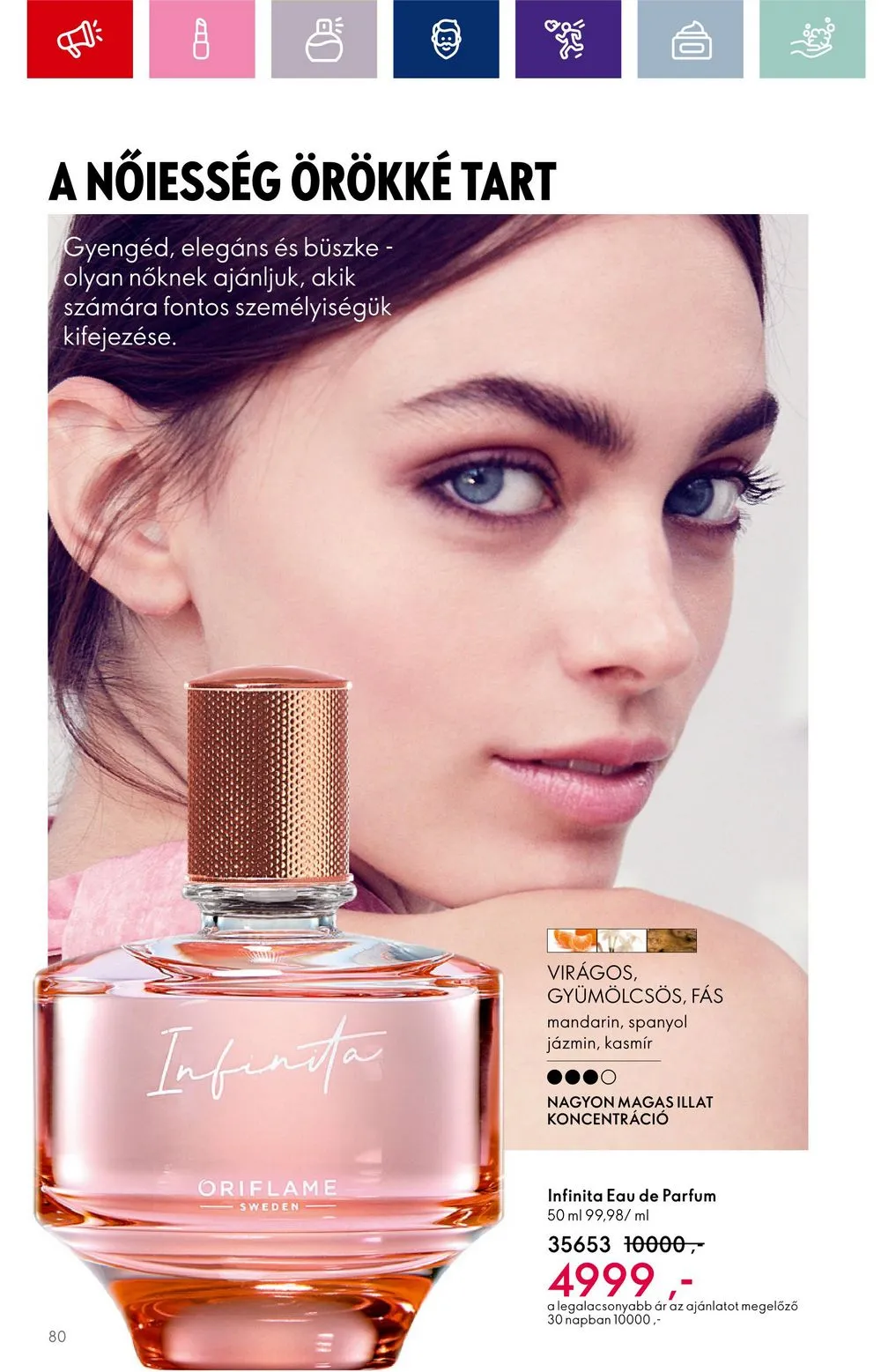 Oriflame akciós újság 08.30–09.19 – 80. oldal