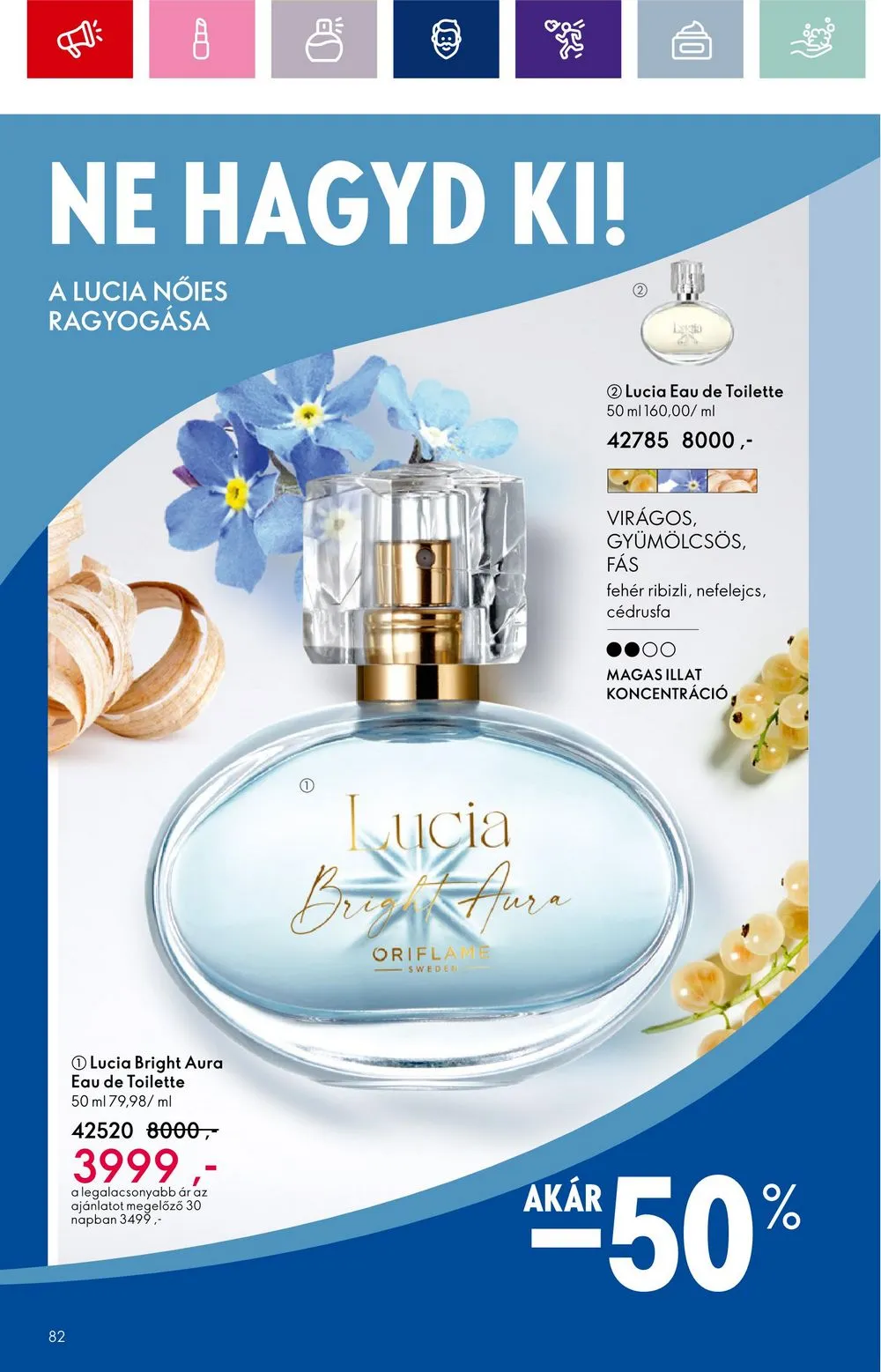 Oriflame akciós újság 08.30–09.19 – 82. oldal